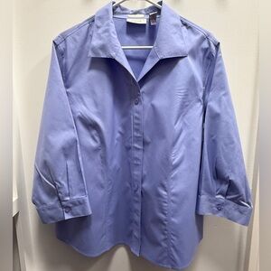 Chico's Light Purple No-Iron Shirt